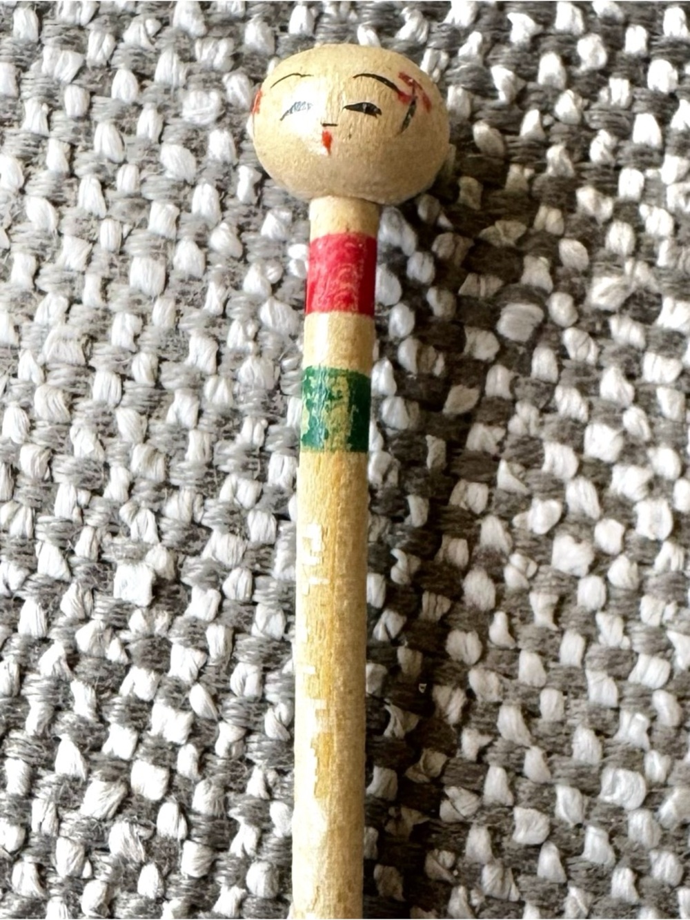 Vintage 1960s Ivory Plastic Sword Cocktail Pick MCM Rapier Appetizer Toothpick